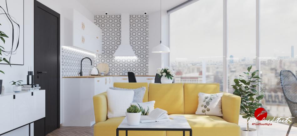 Viviena II Brno apartment interior design for long term rent 02-2021